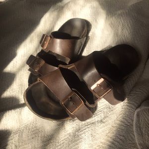 Birkenstock brown Arizona, size 6